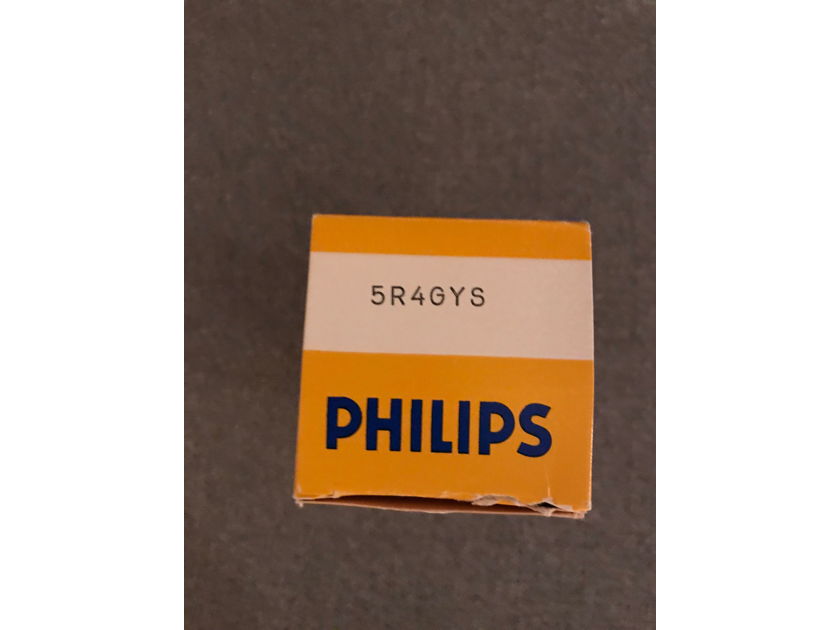NOS Phillips 5R4GYS Rectifier Tube