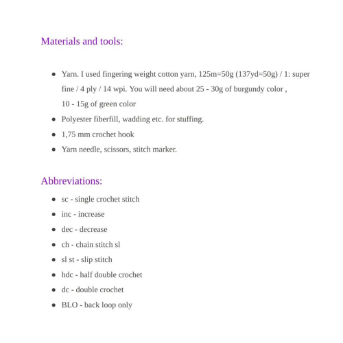 BEETROOT Crochet Pattern PDF - Amigurumi Food Crochet Play Food Crochet Vegetables Red Beet Food Pattern Amigurumi Patterns Crochet Tutorial