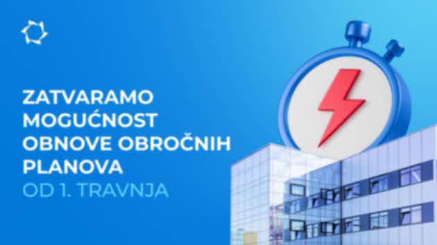 Od 1. travnja zatvaramo mogućnost obnove obročnih plaćanja u projektu «Duyunov Motori»