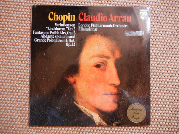 SEALED Chopin - Variations Philips SAL-6500 422
