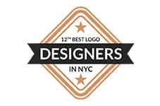 Buzzflick best logo designer in NYC award