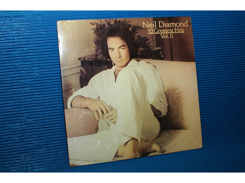 NEIL DIAMOND -  - "12 Greatest Hits Vol II" -  Columbia 1982 Sealed