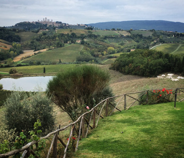 Тосканские пейзажи, вино Кьянти и традиционный сыр