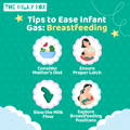 Tips to ease infant gas: Breastfeeding | The Milky Box