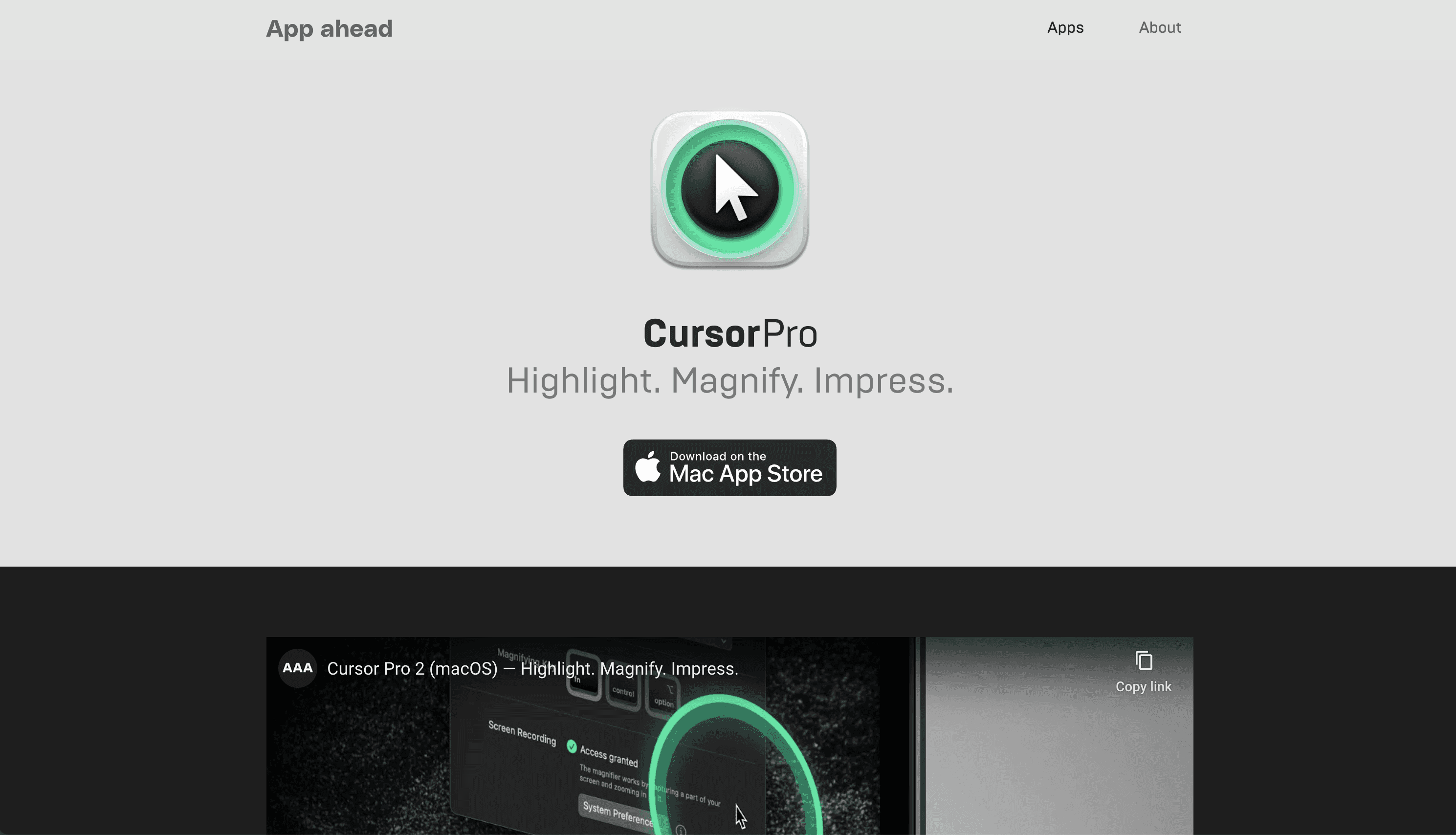 Twitter video tools: Cusor Pro