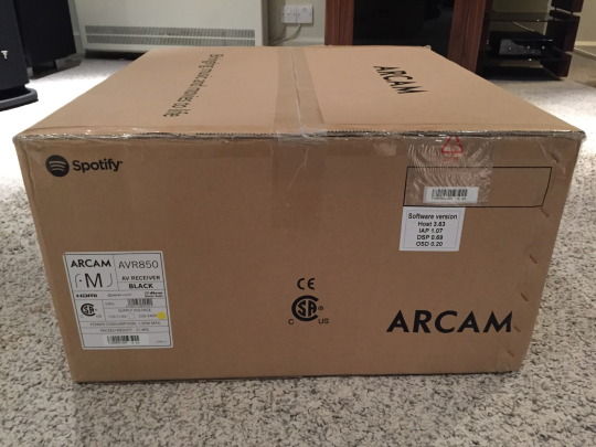 Arcam AVR850 Astonishing amplification & room correction!