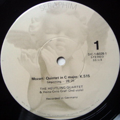 EMI Angel Seraphim / HEUTLING QT, - Mozart The Complete...