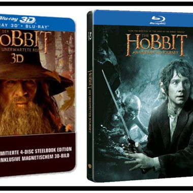 Bluray 2 Steelbook Der Hobbit 3D Unerwartete Reise