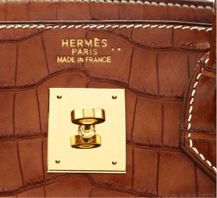 hermes crocodile skin bag