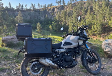 2025 ROYAL ENFIELD HIMALAYAN 450 motorcycle for rent near Rapid City, SD