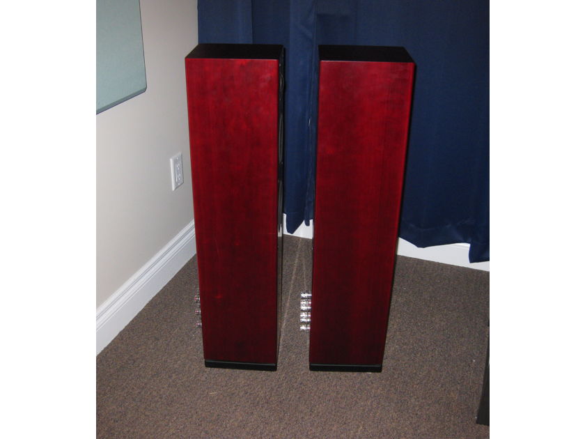 Epos M16i Loudspeakers. Red Cherry Finish. Shipping Included.