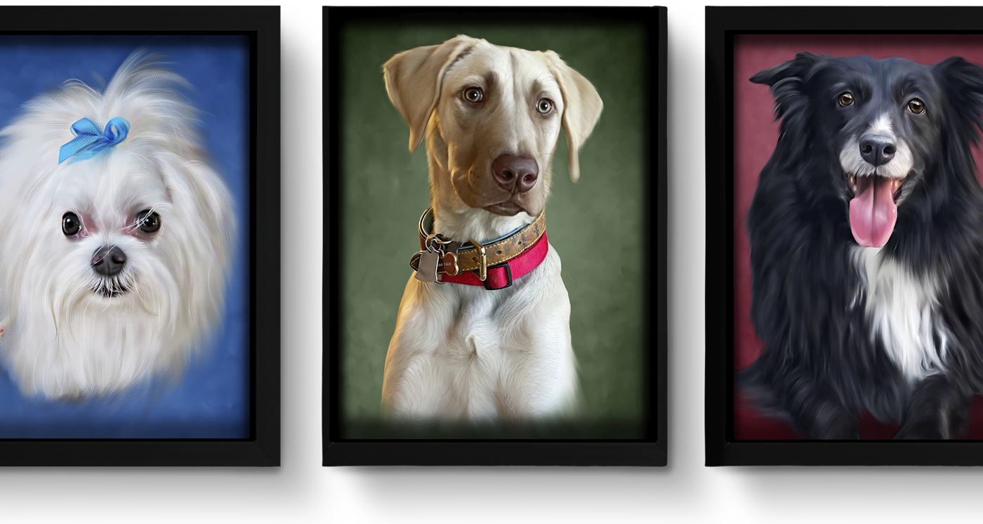 Pet Portraits Mypoochface