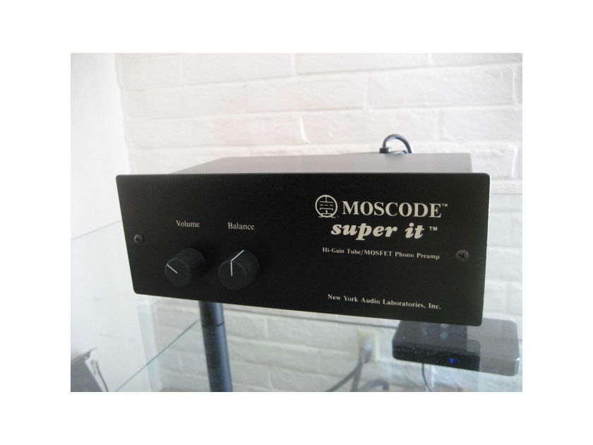 Moscode Super-IT Tube Phono with Upgrades