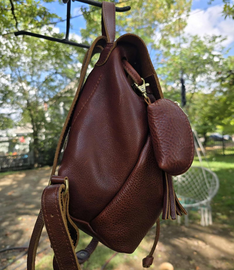 Bucket Backpack - $75.00 | Portland Leather Resale Marketplace