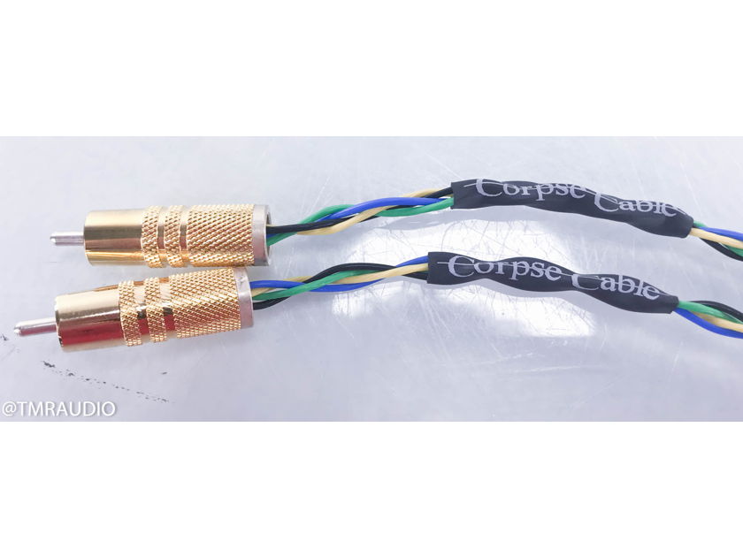 Corpse Cable Earth Rocker RCA Cables; .5m Pair Interconnects (11853)