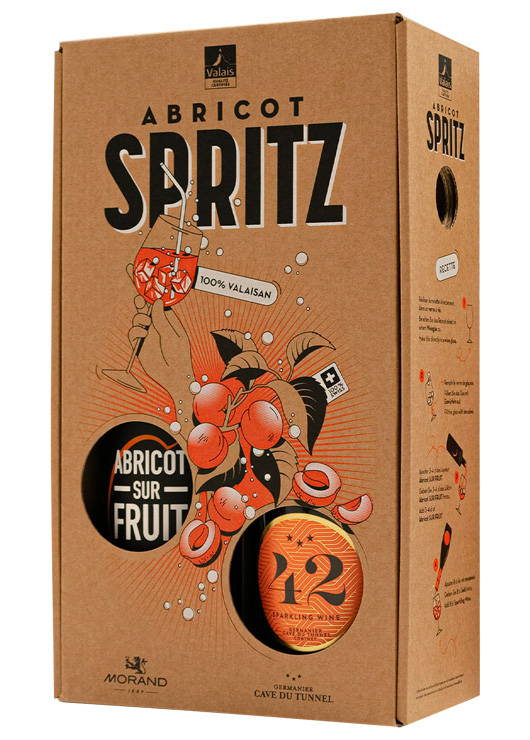Coffret Spritz Valais cave du Tunnel