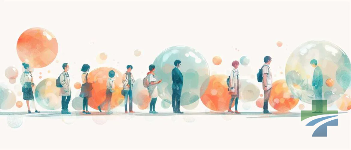 Illustration emphasizing diverse emotional exchanges in healthcare