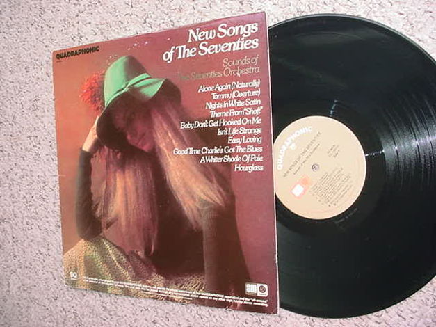 QUADRAPHONIC LP Record - New songs of the seventies cap...