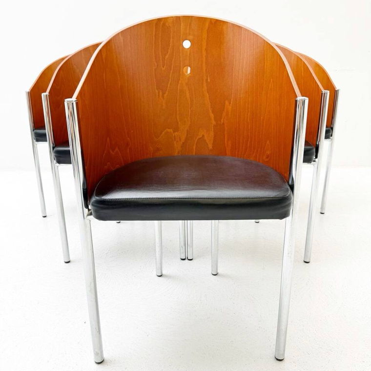 6er Set Costes Stühle - Philippe Starck für Driade