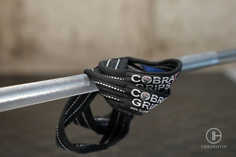COBRA GRIPS Deadlift Straps Figure 8