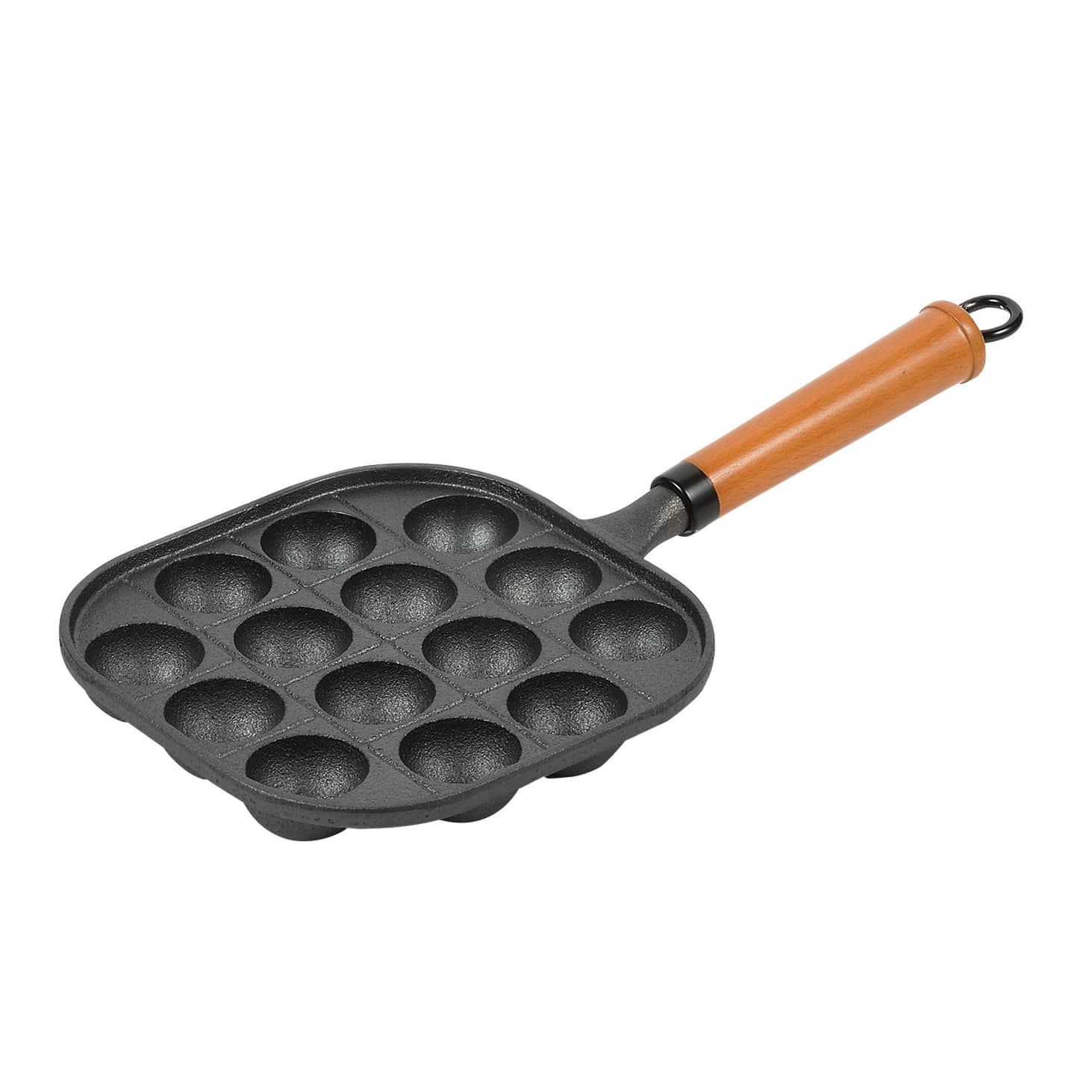 Takoyaki Plate (14 balls) with wooden handle
