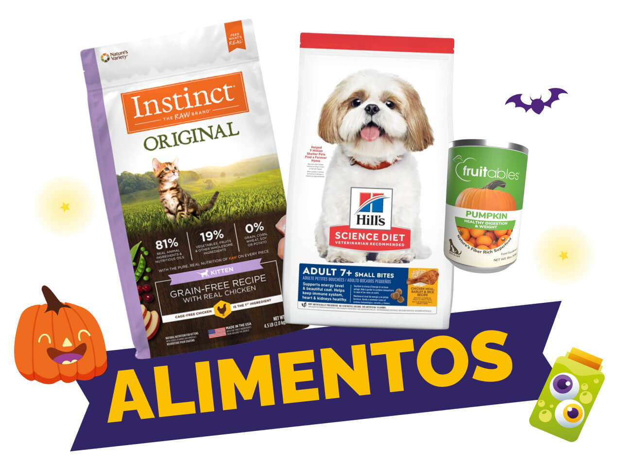 alimentos para mascotas