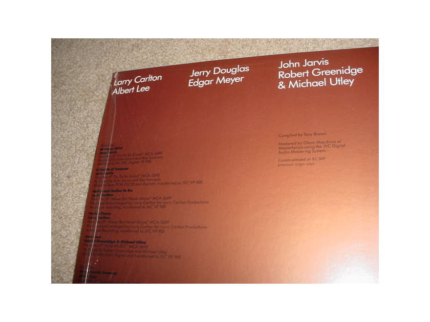 MCA MASTER SERIES john jarvis larry carlton albert - lee more SAMPLER 86 LP RECORD km virgin vinyl audiophile