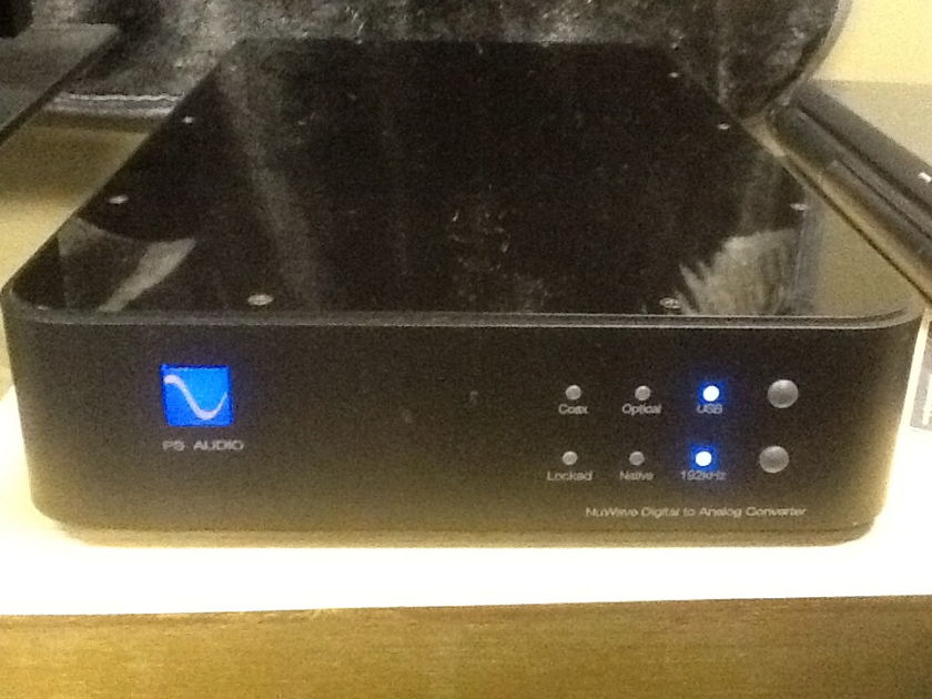PS AUDIO NU wave dac 2  in black mint condition