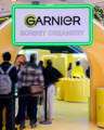 Garnier Sorbet Creamery entrance highlighted with integrated Havit Lighting LED strip.