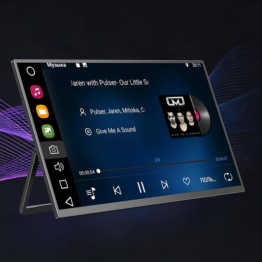 UStation Δ / Delta - Folding Monitor Dual Portable Display Bult-in Stand VESA