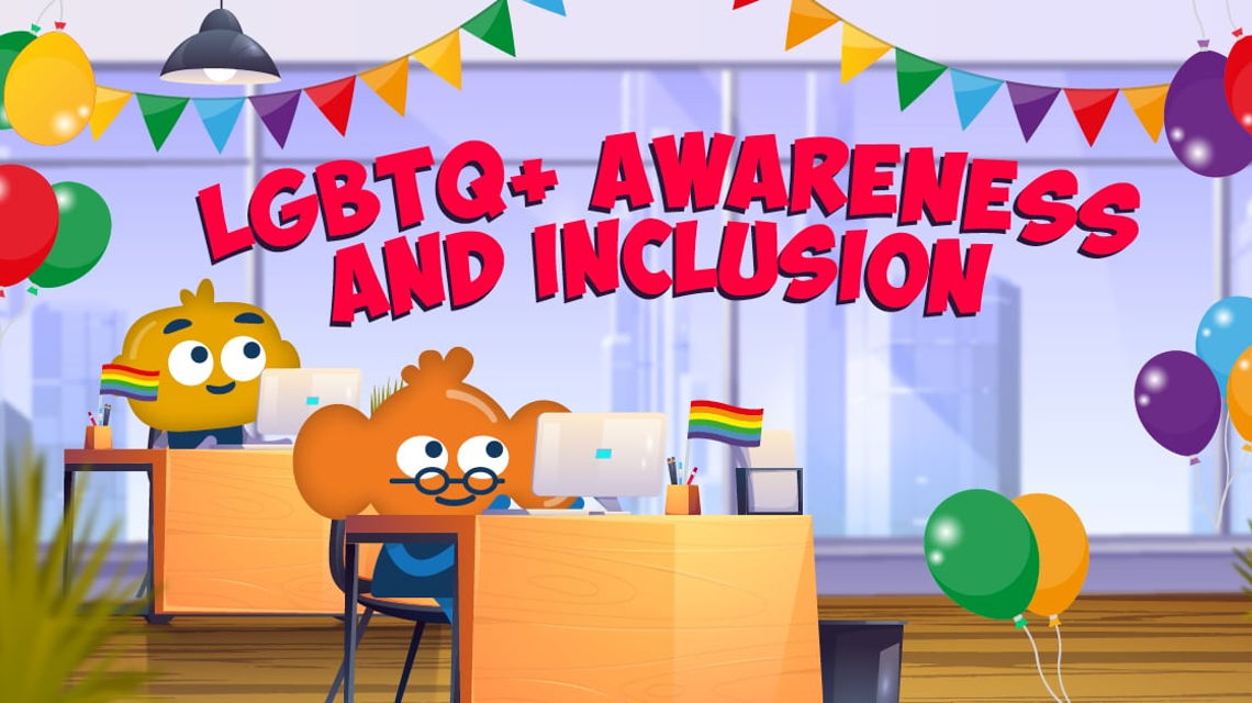 LGBTQ+ Awareness and Inclusion course cover