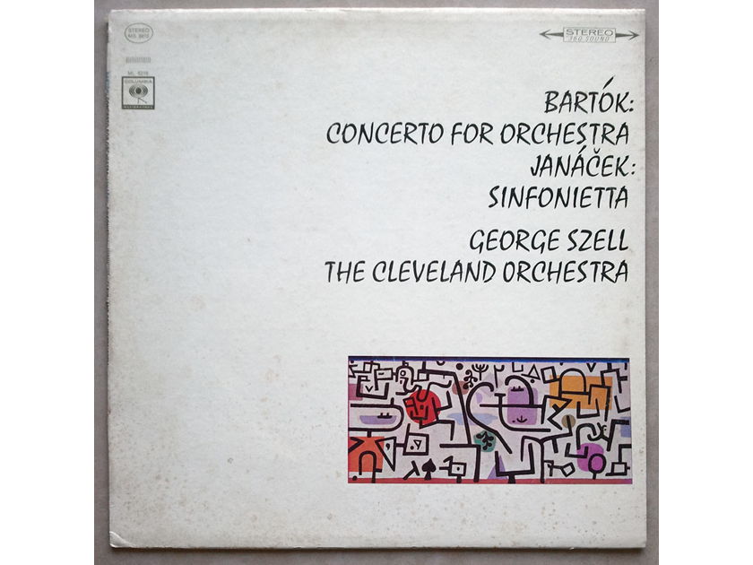 ★SEALED★ Columbia 2-Eye | GEORGE SZELL /  - JANACEK Sinfonietta, BARTOK Concerto for Orchestra