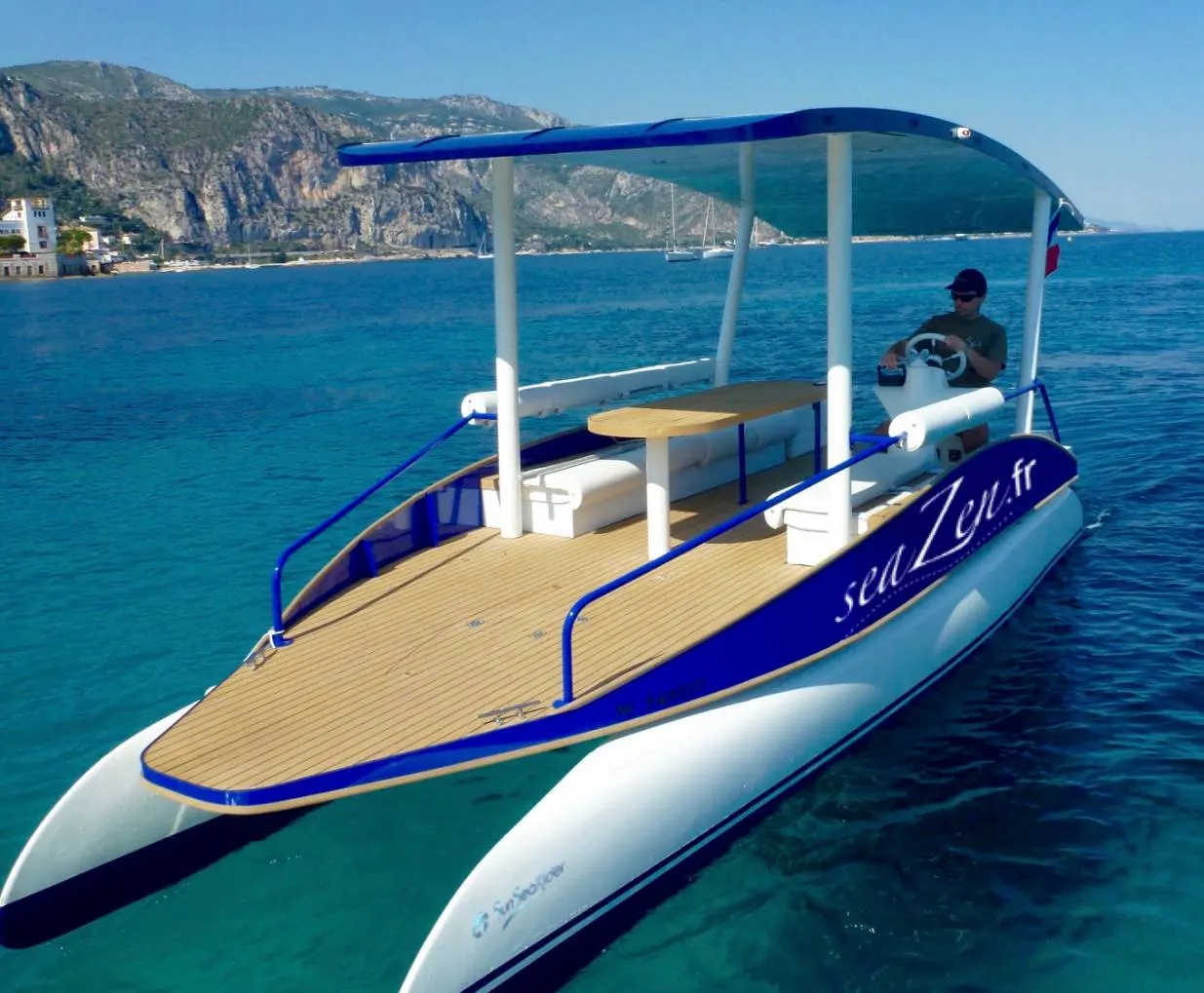 Discover the Coastline on a Solar Powered Boat