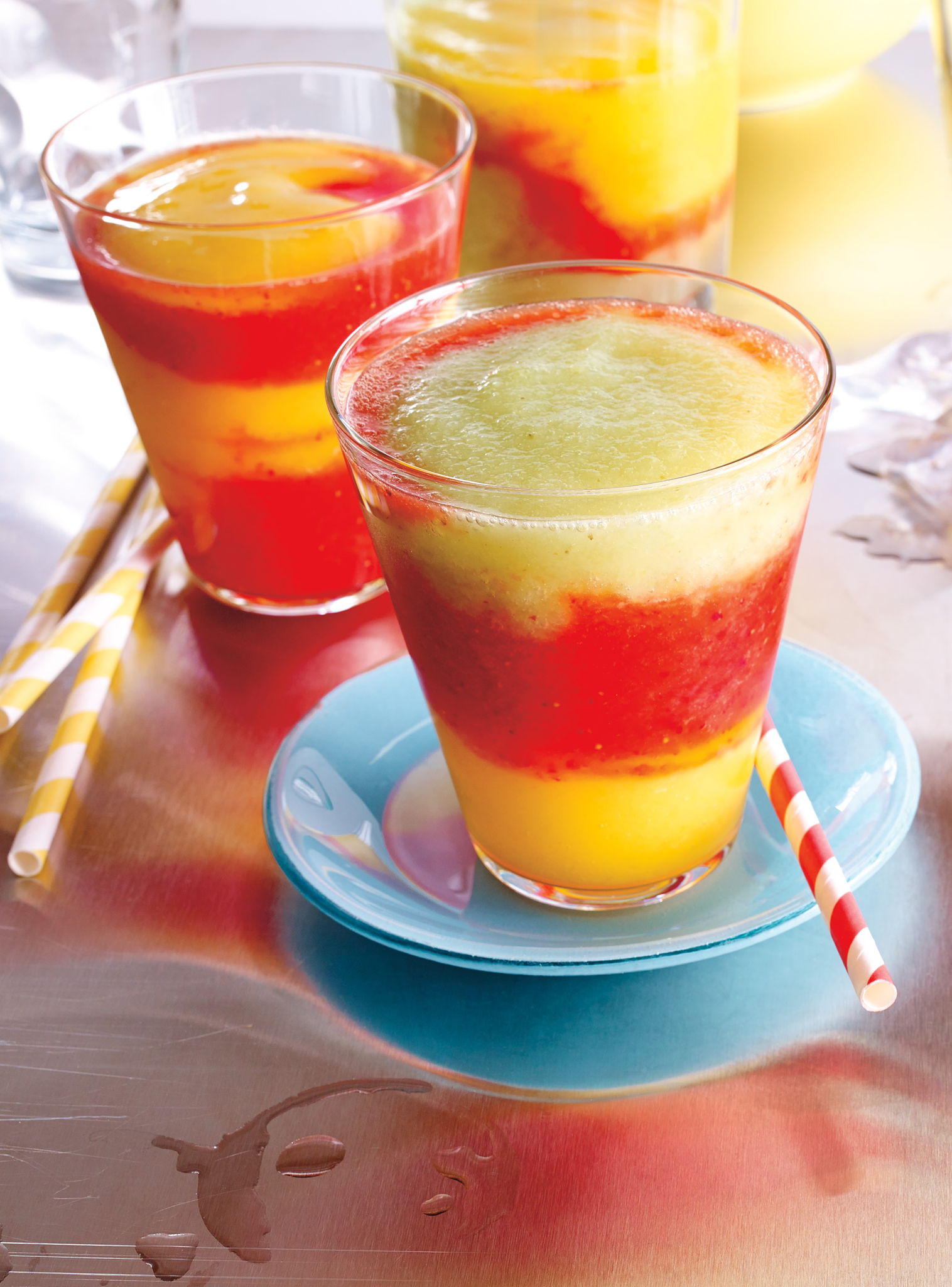 Rainbow Slush in a Frozen Drink Maker | RICARDO