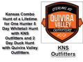 Five-day Kansas Whitetail Rifle Hunt & Two-day Duck Hunt with KNS Outfitters