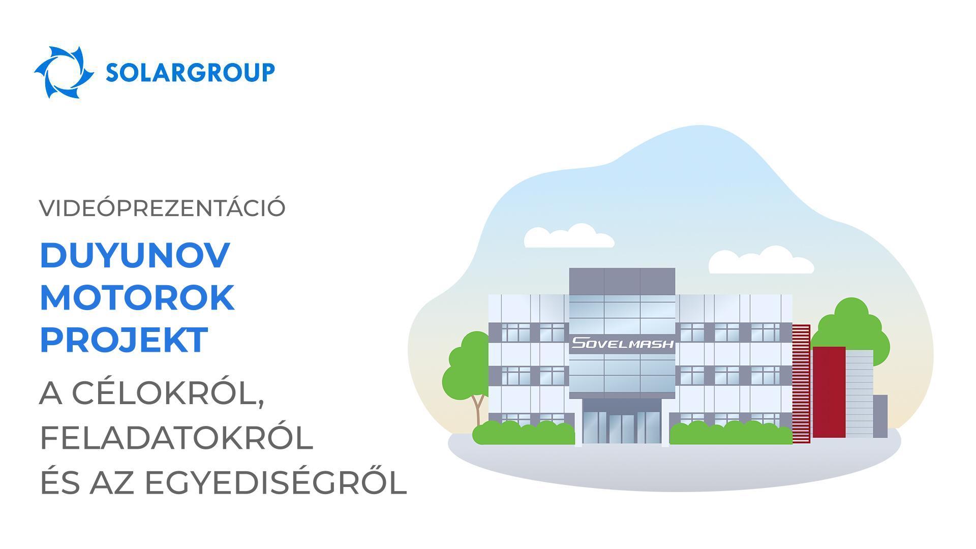 „Duyunov Motorok" projekt videóprezentációja