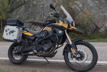 2009 BMW F 800 GS motorcycle for rent near Hudson, WI
