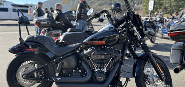 2021 HARLEY-DAVIDSON STREET BOB 114 motorcycle for rent near Murrieta , CA