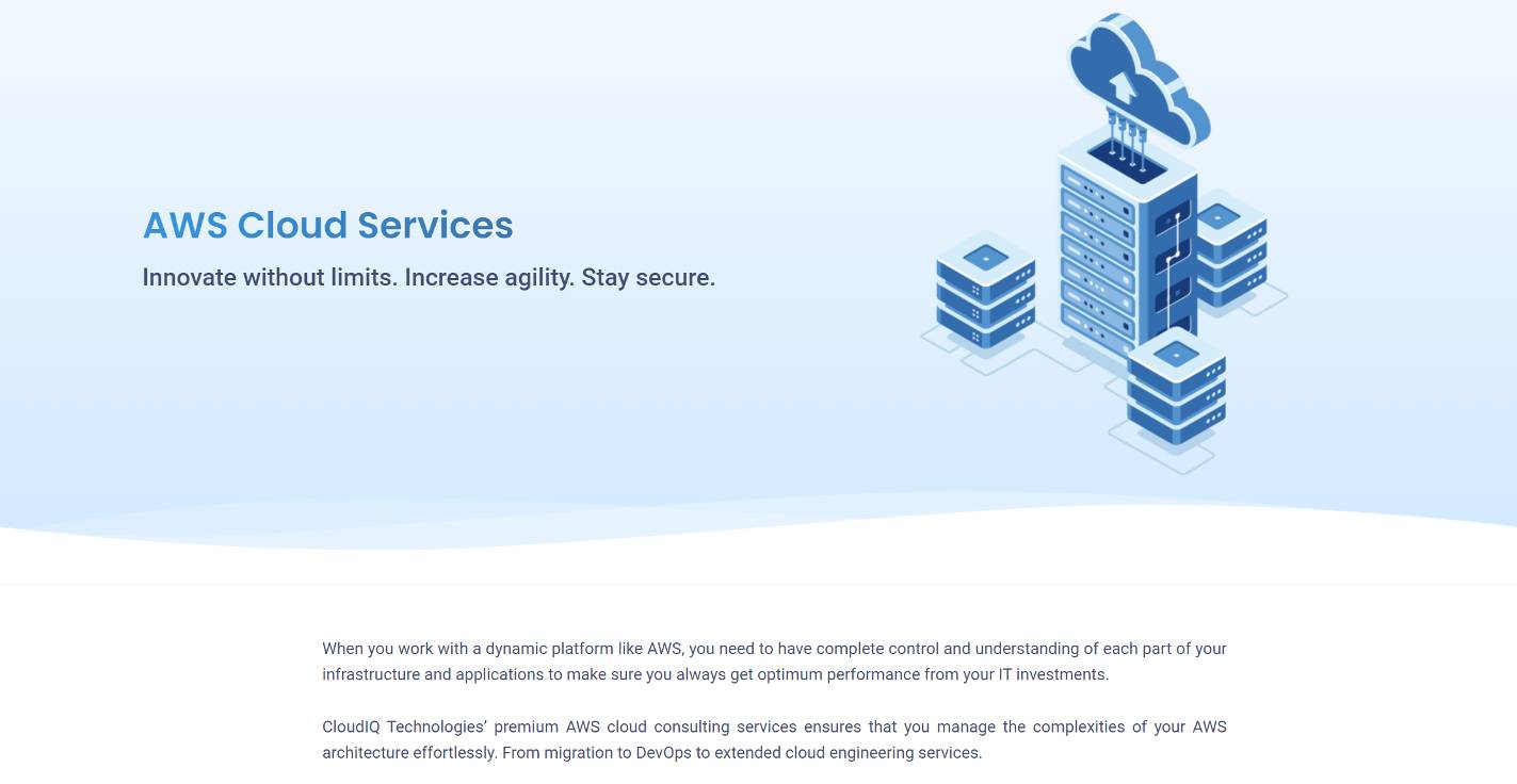 CloudIQ Technologies product / service