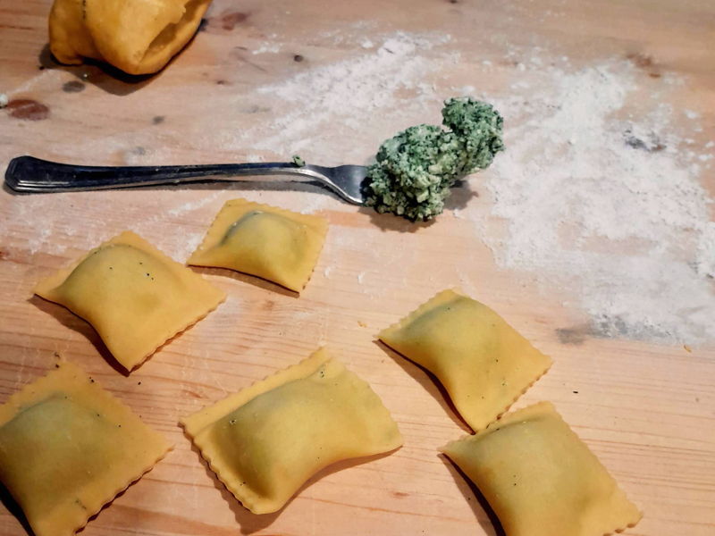 Cooking classes Castello di Annone: Fresh pasta with Grandma Luigina's recipes