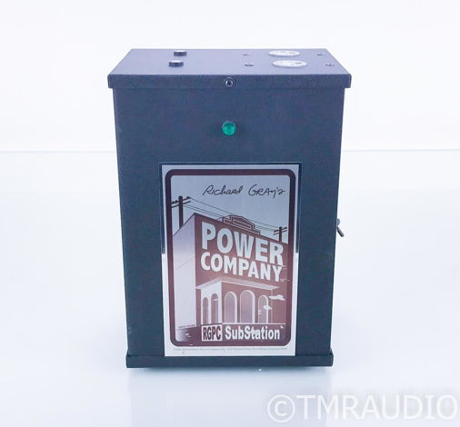 Richard Gray Power Company Substation Power Conditioner...