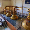 Alambics de seconde distillation Spirit Stills de la distillerie Talisker sur l'île de Skye dans les Hébrides intérieures d'Ecosse