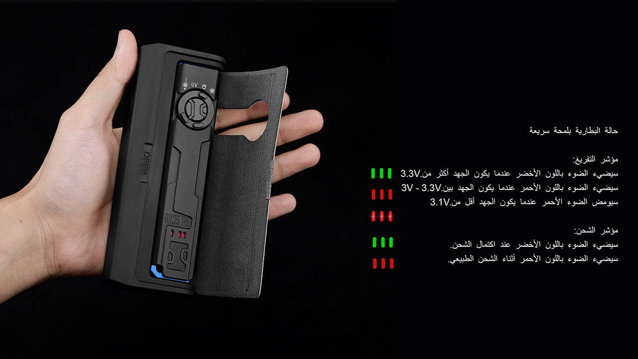 أربع وظائف في كشاف واحد - كشاف IMALENT GR35