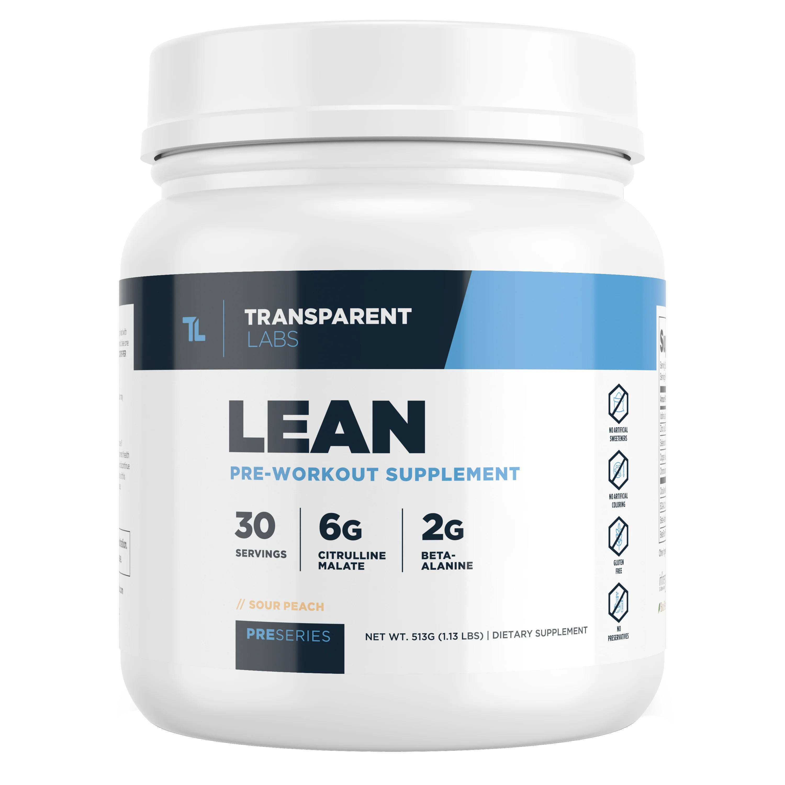 transparent labs lean Pre-Workout