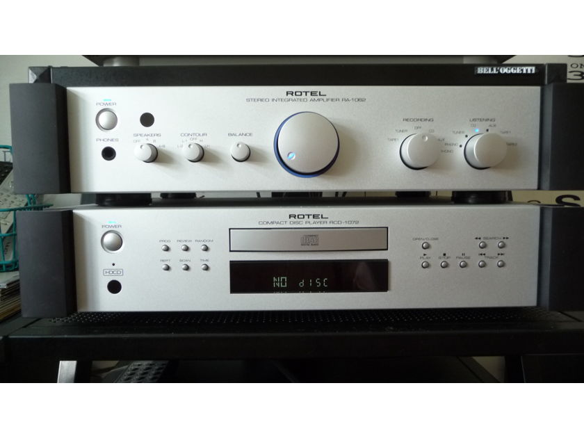 Rotel RA 1062 & RCD 1072 Integrated Amp and CD Player