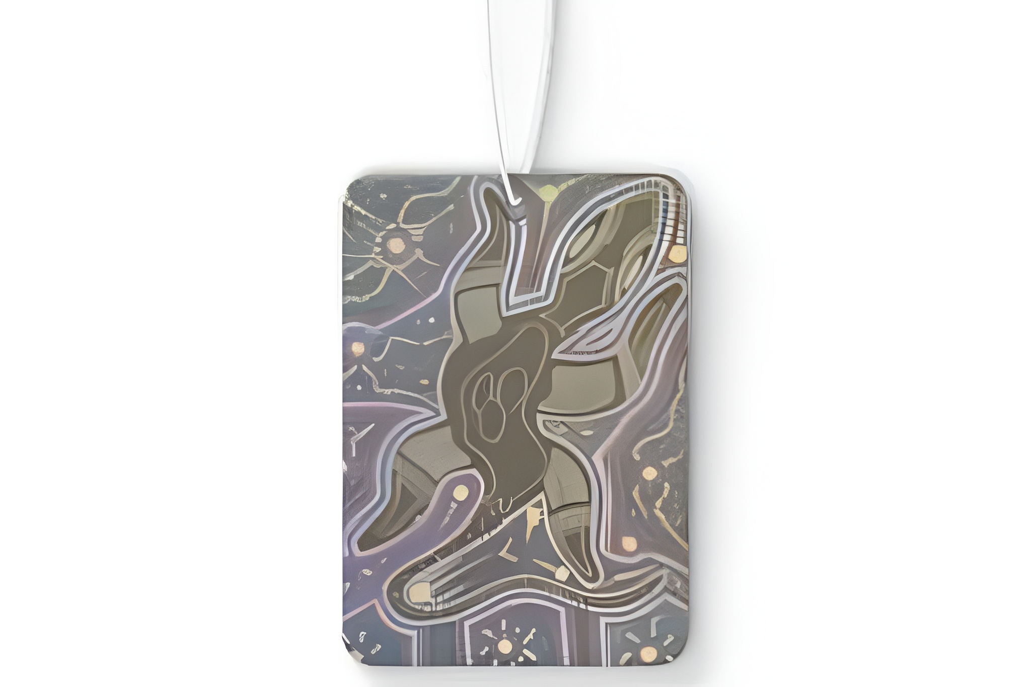 Artistic Car Air Freshener, Aromatherapy, New Car/Pine/Black Ice Scent Nice smell