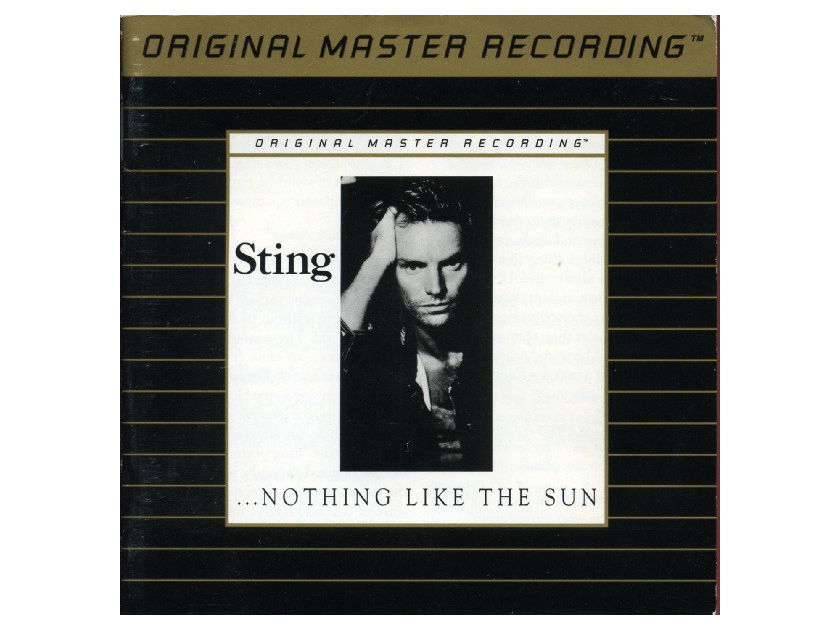 STING - "Nothing Like The Sun" - MFSL GOLD CD - Mobile Fidelity Sound Labs Ultradisc I - Japan UDCD 546