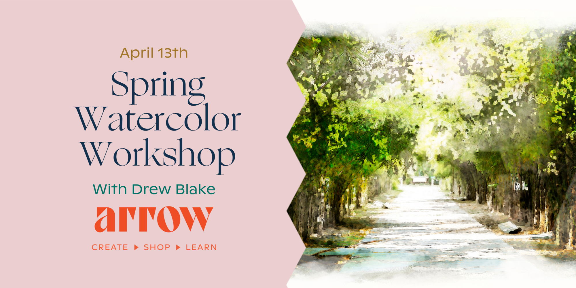 Spring Watercolor Workshop  promotional image