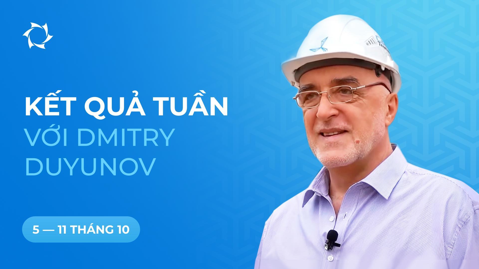 Tổng kết tuần của dự án Động cơ của Duyunov