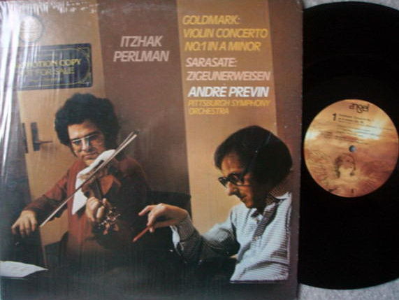 EMI Angel / PERLMAN-PREVIN, - Sarasate Zigeunerweisen, ...